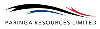 Paringa Resources